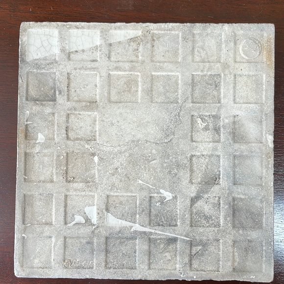 Vtg tile. Exquisite, delicate flower design. 6x6 - Picture 5 of 5